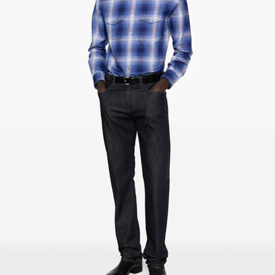 Tom Ford Cotton checked shirt