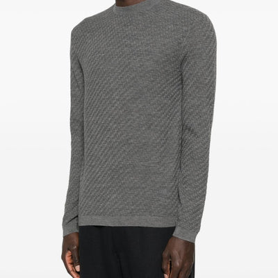 Emporio Armani Wool crewneck sweater