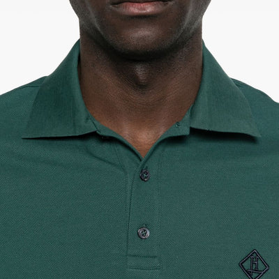Herno Logo cotton polo shirt