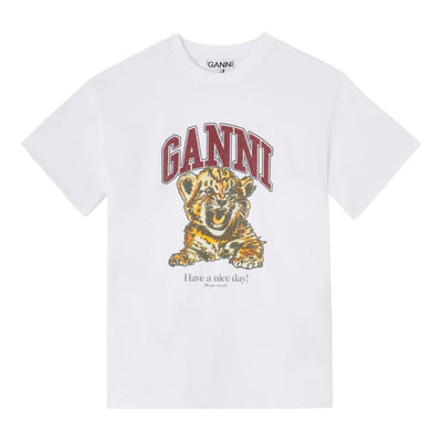 Ganni Baby Tiger organic cotton t-shirt