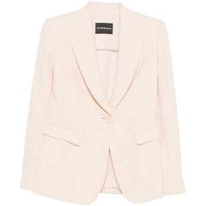 Emporio Armani Single-breasted blazer jacket