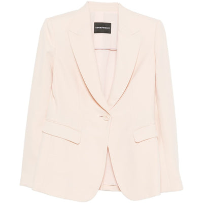 Emporio Armani Single-breasted blazer jacket