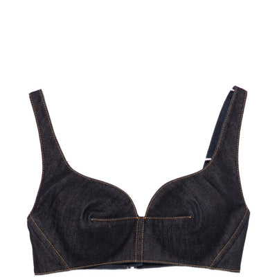 Givenchy Denim cotton bra top