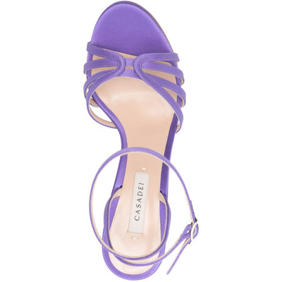 Casadei Julia satin sandals