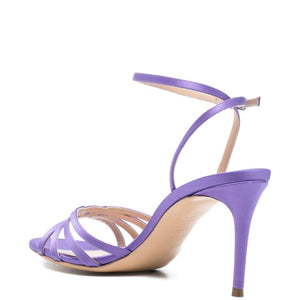 Casadei Julia satin sandals