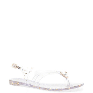 Casadei Embellished Jelly Sandals.