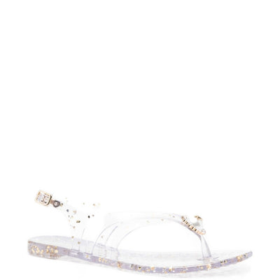 Casadei Embellished Jelly Sandals.