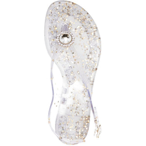 Casadei Embellished Jelly Sandals.