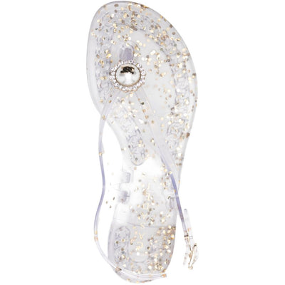 Casadei Embellished Jelly Sandals.