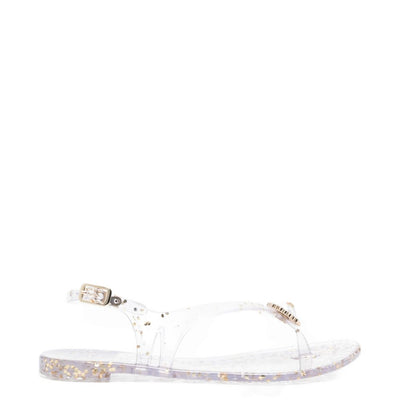 Casadei Embellished Jelly Sandals.