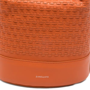Zanellato Monda'® Small Bag In Orange Sicilian Mosaic