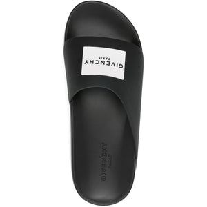 Givenchy Label Slide mules in rubber