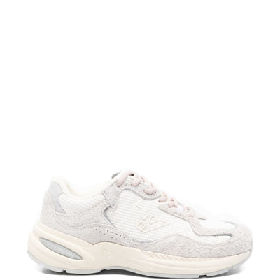 Emporio Armani Rafia n suede Sneakers