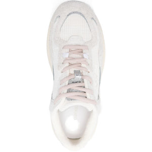 Emporio Armani Rafia n suede Sneakers