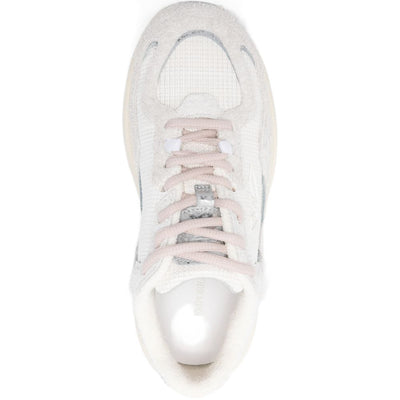 Emporio Armani Rafia n suede Sneakers