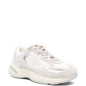 Emporio Armani Rafia n suede Sneakers