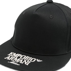 Emporio Armani Logo Patch Baseball Cap