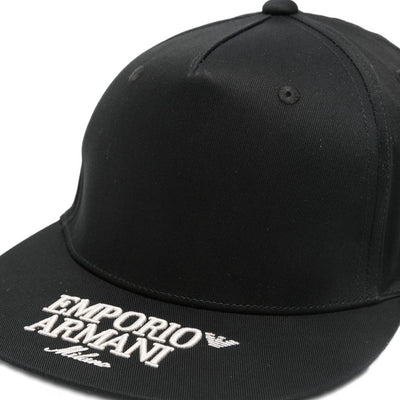 Emporio Armani Logo Patch Baseball Cap