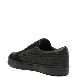 Emporio Armani logo-print sneakers