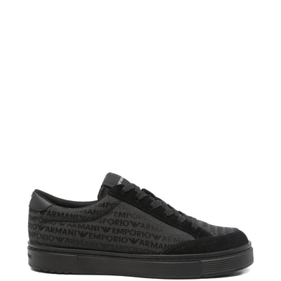 Emporio Armani logo-print sneakers