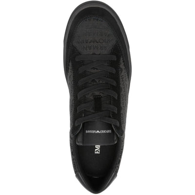 Emporio Armani logo-print sneakers