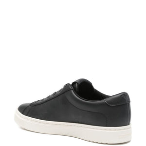 Emporio Armani leather lace-up sneakers