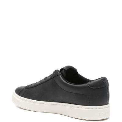Emporio Armani leather lace-up sneakers