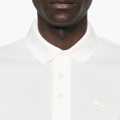 Emporio Armani Logo cotton polo shirt