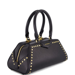 Givenchy Mini Antigona East-West Bag In Box Leather With Studs Detail