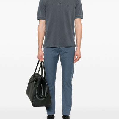 Herno Logo cotton polo shirt