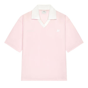 Courreges Pre Logo oversize polo shirt
