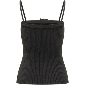 Courreges Pre CourrÃ¨ges Ribbed tank top