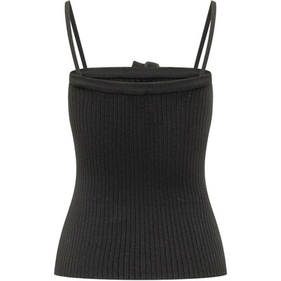 Courreges Pre CourrÃ¨ges Ribbed tank top