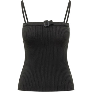 Courreges Pre CourrÃ¨ges Ribbed tank top