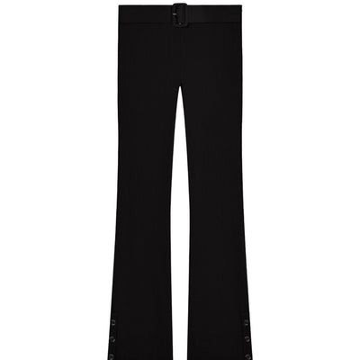 Courreges Pre CourrÃ¨ges Ribbed knitted trousers