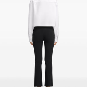 Courreges Pre CourrÃ¨ges Ribbed knitted trousers