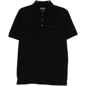 Emporio Armani Logo cotton polo shirt