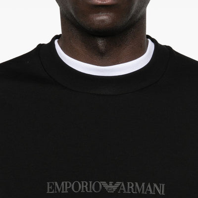 Emporio Armani Logo cotton sweatshirt