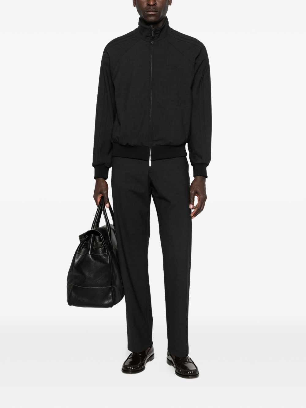 Emporio Armani Wool blend trousers