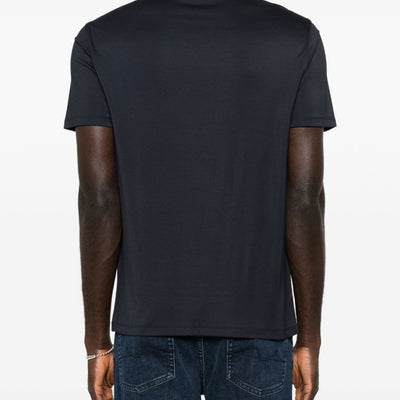 Emporio Armani Modal and silk blend t-shirt