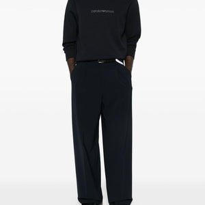 Emporio Armani Logo cotton sweatshirt
