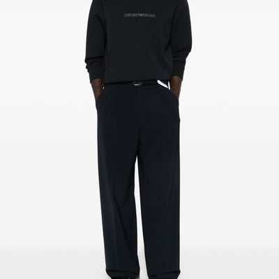 Emporio Armani Logo cotton sweatshirt