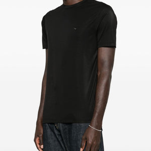 Emporio Armani Modal and silk blend t-shirt