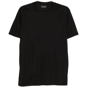 Emporio Armani Modal and silk blend t-shirt