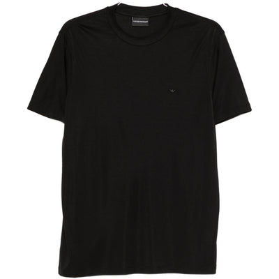 Emporio Armani Modal and silk blend t-shirt