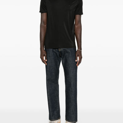 Emporio Armani Modal and silk blend t-shirt