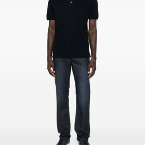 Emporio Armani Logo cotton polo shirt