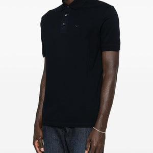 Emporio Armani Logo cotton polo shirt