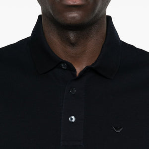 Emporio Armani Logo cotton polo shirt