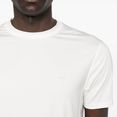 Emporio Armani Modal and silk blend t-shirt
